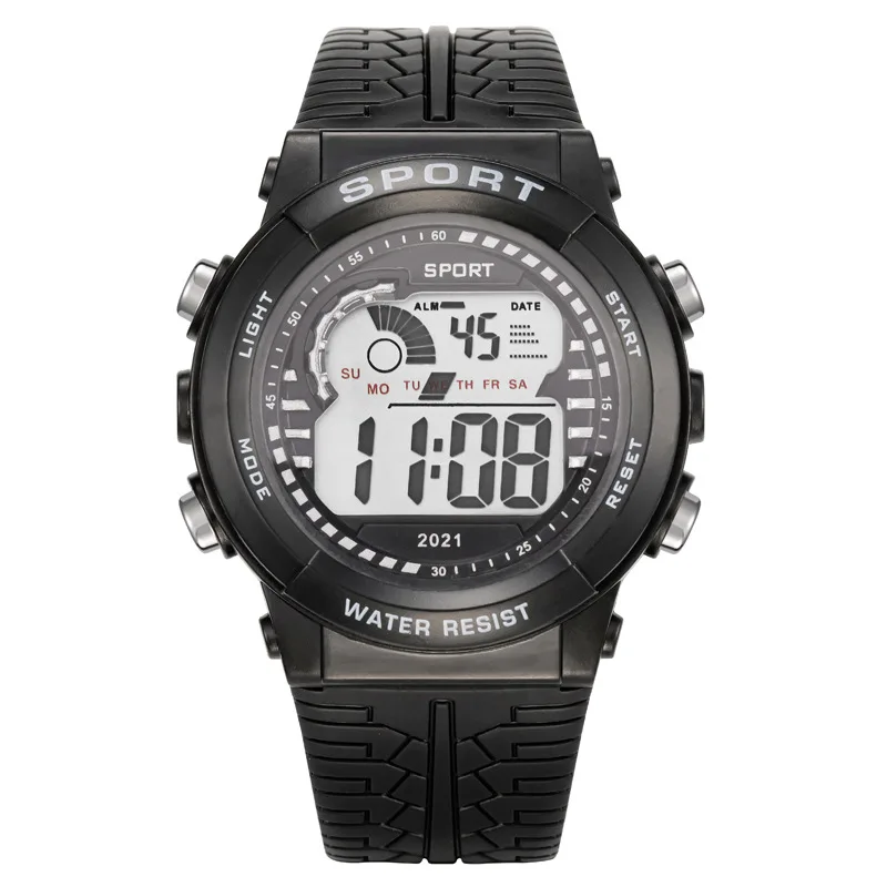 MAYZHISU Electronic Watches for Women Colorful Back-light LED Digital Wristwatch Woman Girls Sport Watch Clock Relogio Feminino