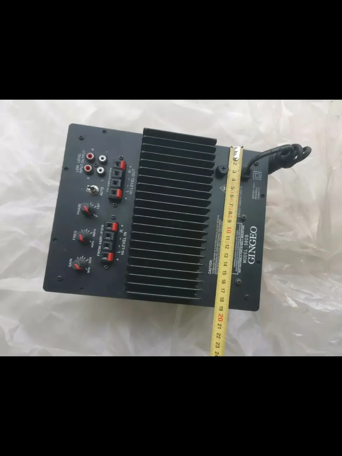 サブウーファーアンプボードモジュール、100w、580s