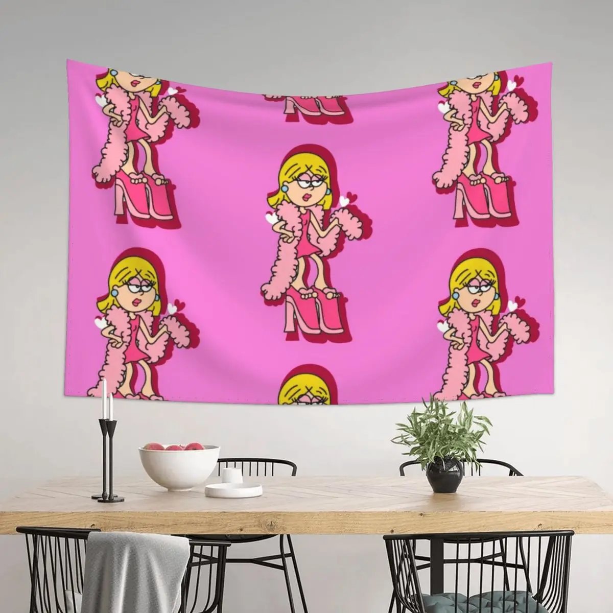 

Lizzie Cartoon Tapestry Room Aesthetic Decor Decoration Aesthetic Wall Decoration Tapestry