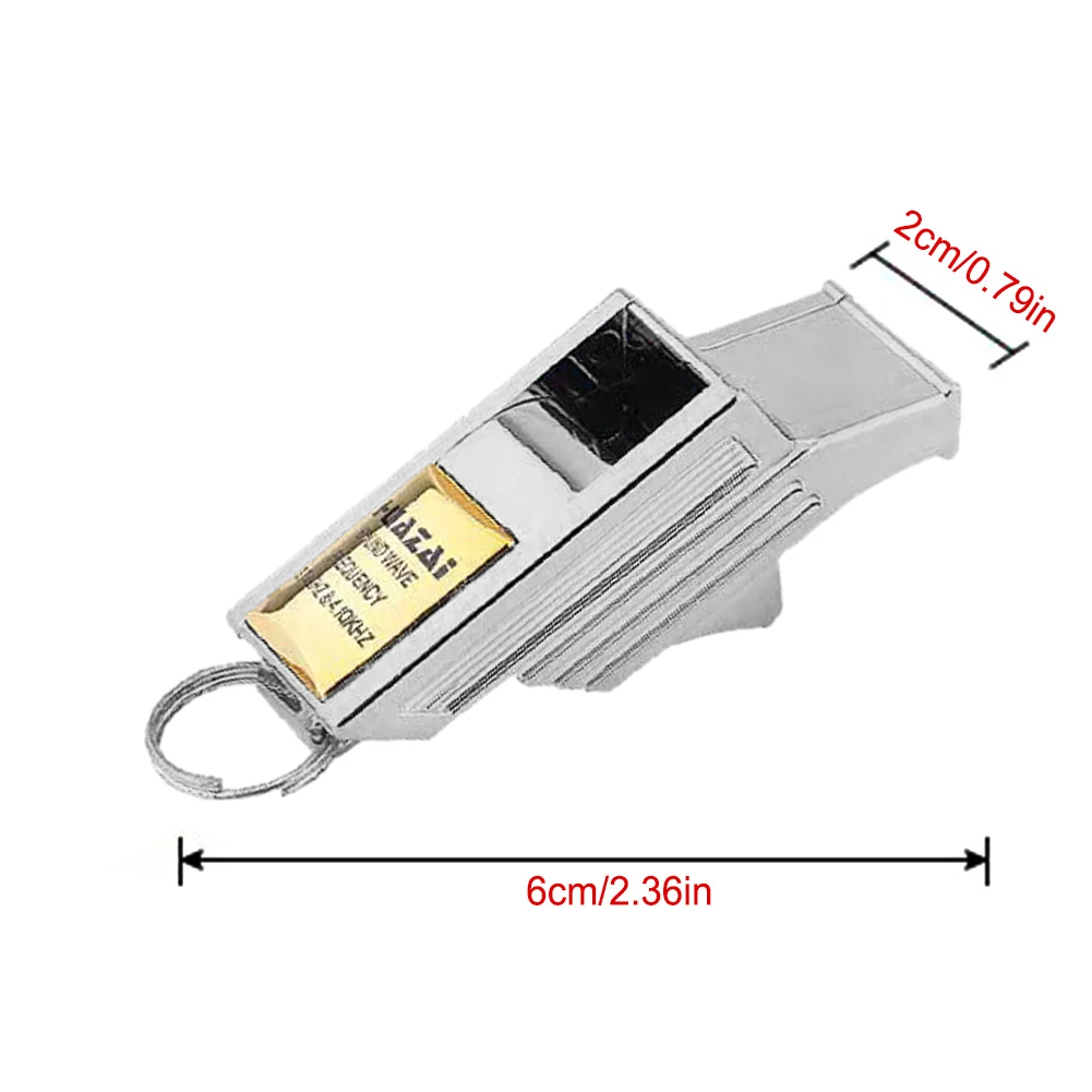 Professional Basketball Referee Whistle Seedless Plastic Sport Whistle Portable for Outdoor Sports Training