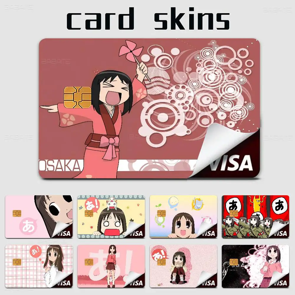

Azumanga Daioh Ayumu Kasuga Anime Matte Front Skin Film Sticker Cover For Small Chip Credit Card Debit Card