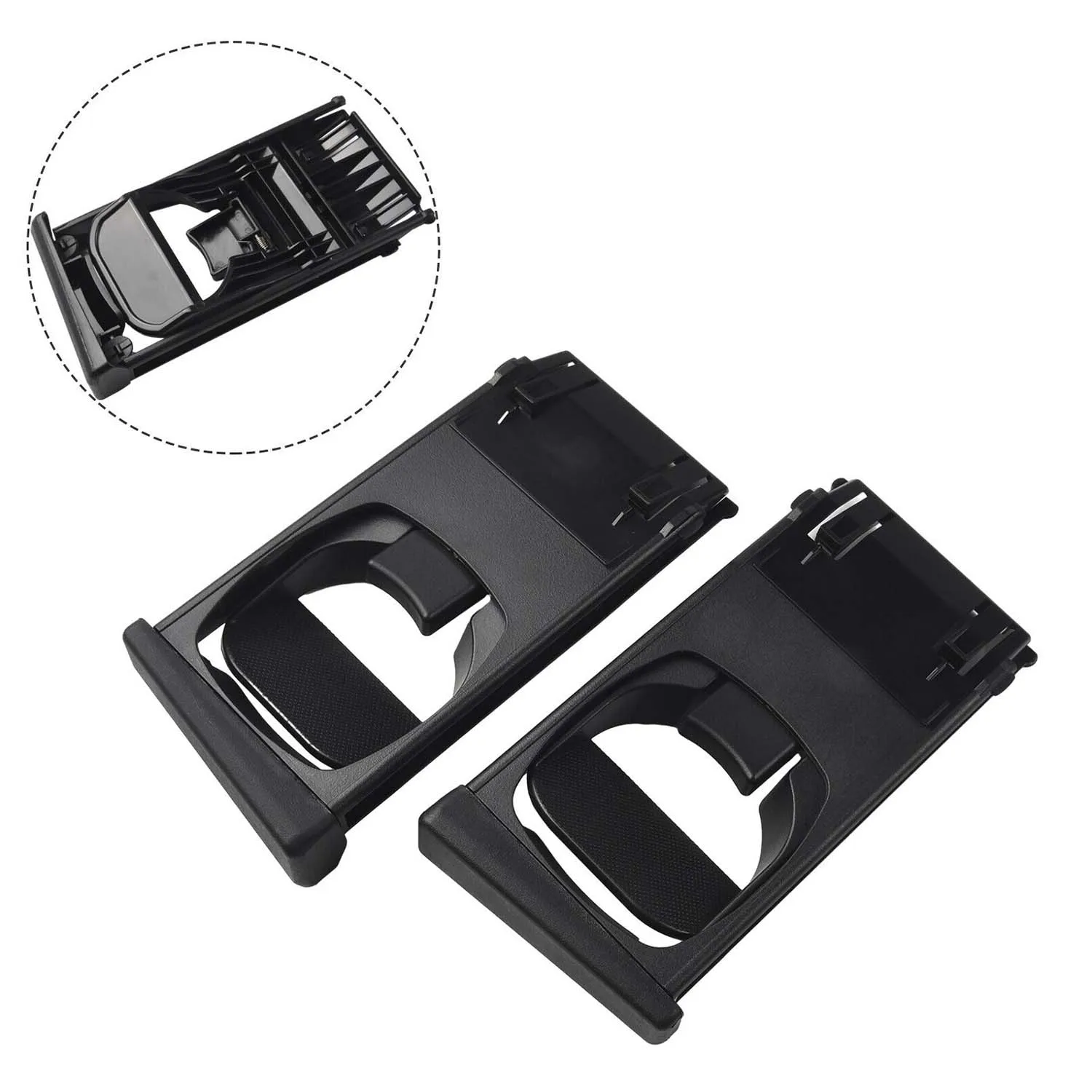 2pcs 55604-0K010 Cup Holder Correct Connector For Toyota Hilux Vigo SR Pickup Fortuner 2004-2015