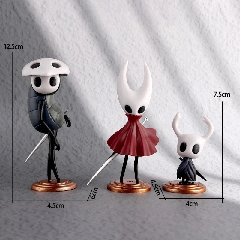 3 قطعة مجوفة فارس أنيمي الشكل الدبور فارس نموذج بولي كلوريد الفينيل زينة زخرفية تحصيل لعبة هدية #5