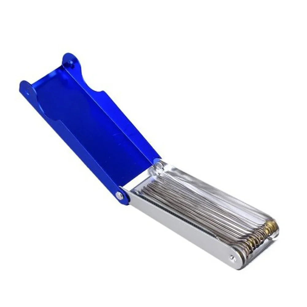 Guitar Nut Tools String Saw Rods Repairment Silver Files Stainless Steel Electric Guitar Guitar Builder 7.5*2.8*1.3cm