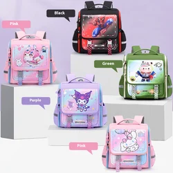 Cartoon Cute Schoolbag Primary School Girl Princess Small Fresh First, Second and Third Grade Ultra-Light Water-Repellent Horizontal Backpack