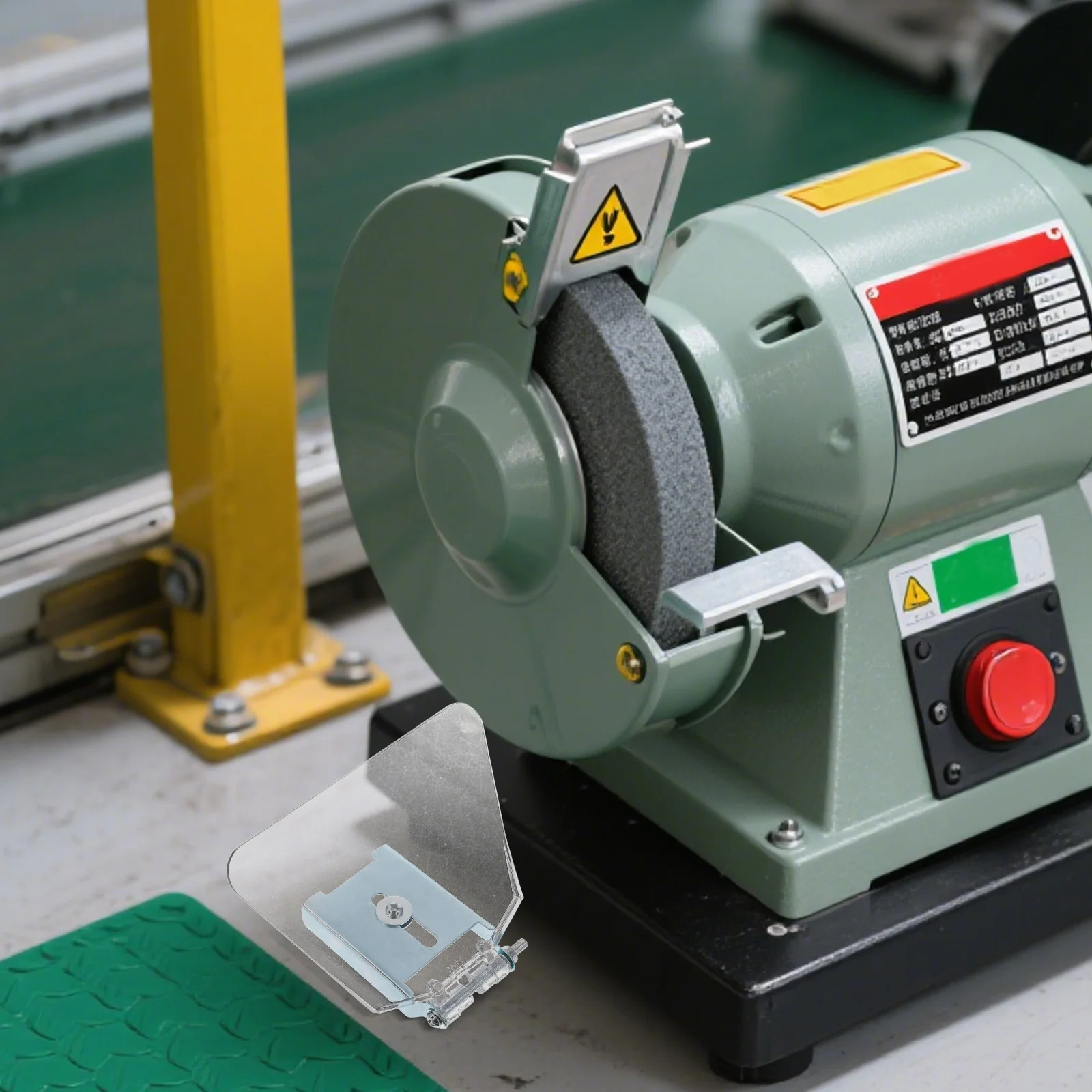 2Pcs Transparent Bench Grinder Durable Anti-Splash Safety Guard Universal Fit for Angle Grinders Accessories