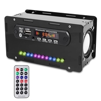 DIY Bluetooth Speaker Kit LED FM Radio USB Mini Home Sound Amplifier With Digital Display Soldering Project Practice