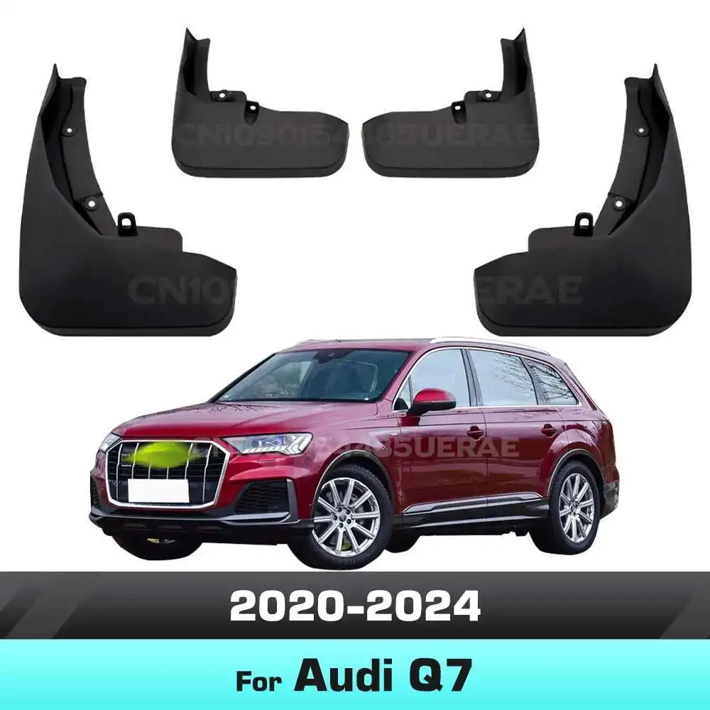 

For Audi Q7 2020 2021 2022 2023 2024 Fender Mudflaps Splash Guards Mudguards Mud Flaps car Accessories