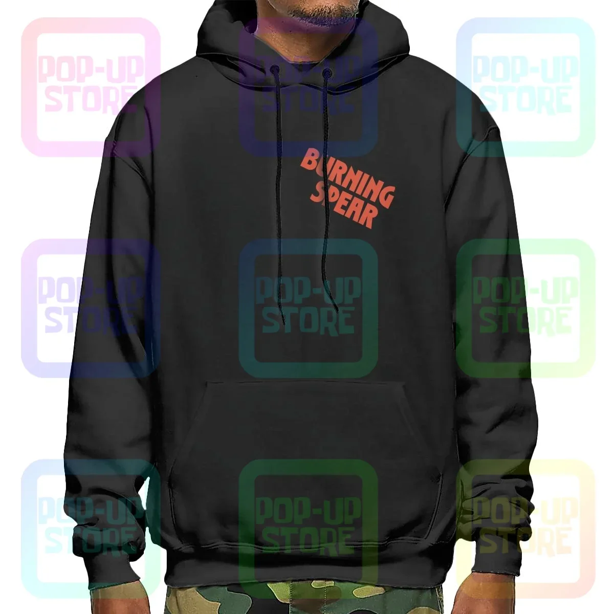 Burning Spear-Dub Reggae-Marcus Garvey-Roots Rasta Hoodie Sweatshirts Hoodies Top Casual Premium Comfortable