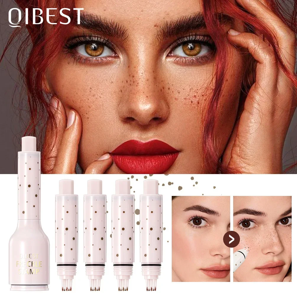 Liquid Air Cushion Freckle Stamp Pen Five-point Head Freckle Natural Simulation Fake Dot Spot Pen Waterproof Lasting Makeup