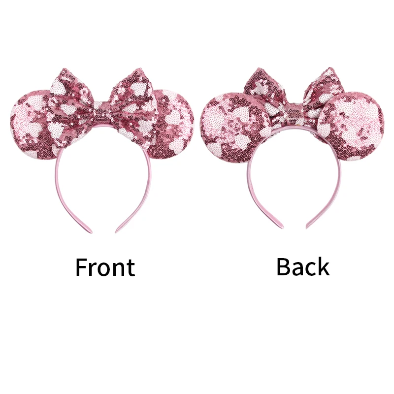 2024 Valentine\'s Day Mouse Ears Headband For Girls Women Sequins Love 5\