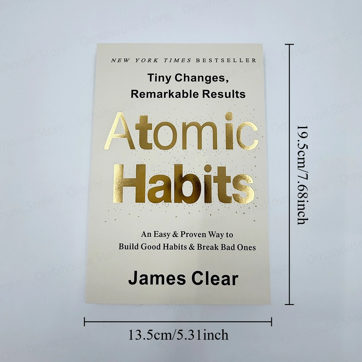 العادات الذرية بقلم جيمس كلير طريقة ثابتة سهلة الإدارة الذاتية كتب التحسين الذاتي كسر عادة كسر سيئة