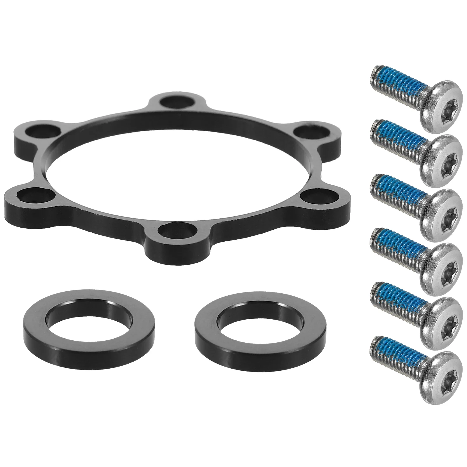 

1 set Hub Conversion Washer For Mountain Bike Stainless Steel Wheel Spacer Bike Accessories Hubcentric Spacers Bicycle Wheel