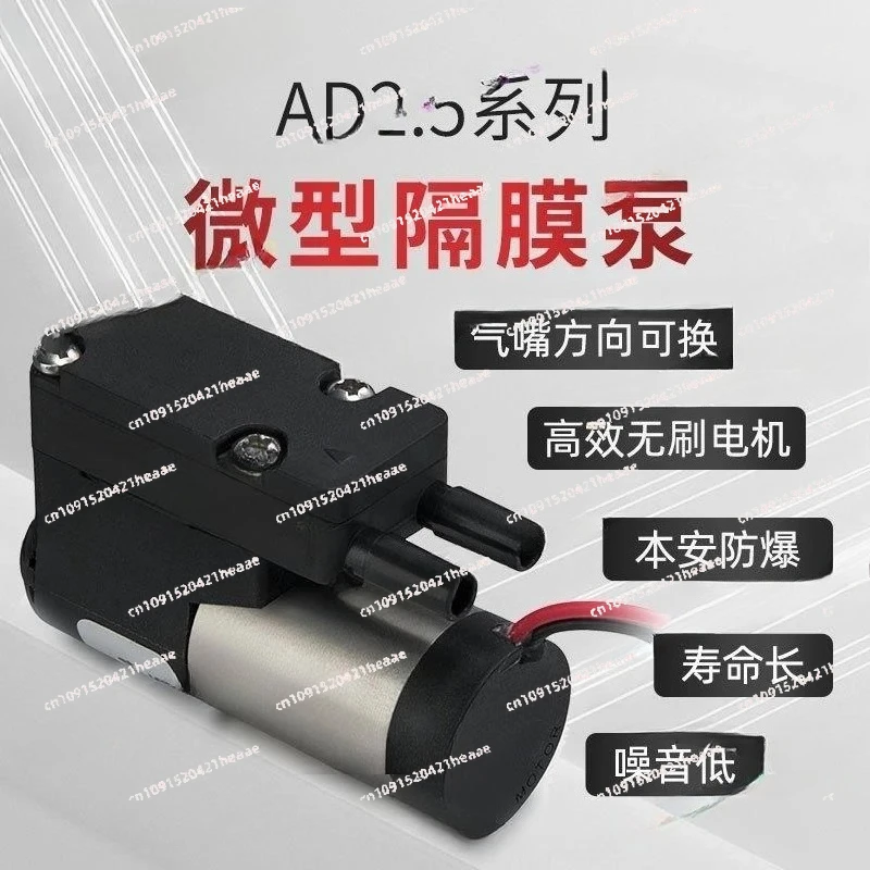 

Suitable for Micro Diaphragm Pump AD2.5DM4, for Precise Gas Sampling Systems
