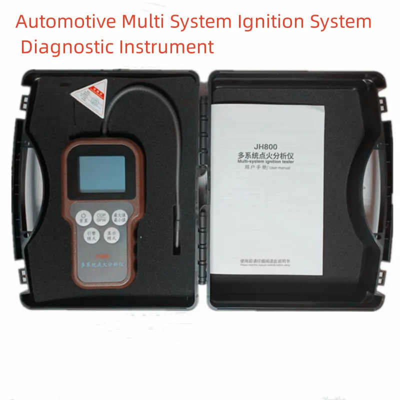 

Тестер анализатора зажигания с несколькими системами Измерение напряжения и искры Тестер свечей зажигания TimeSpark Plug Обнаружение катушки высокого напряжения