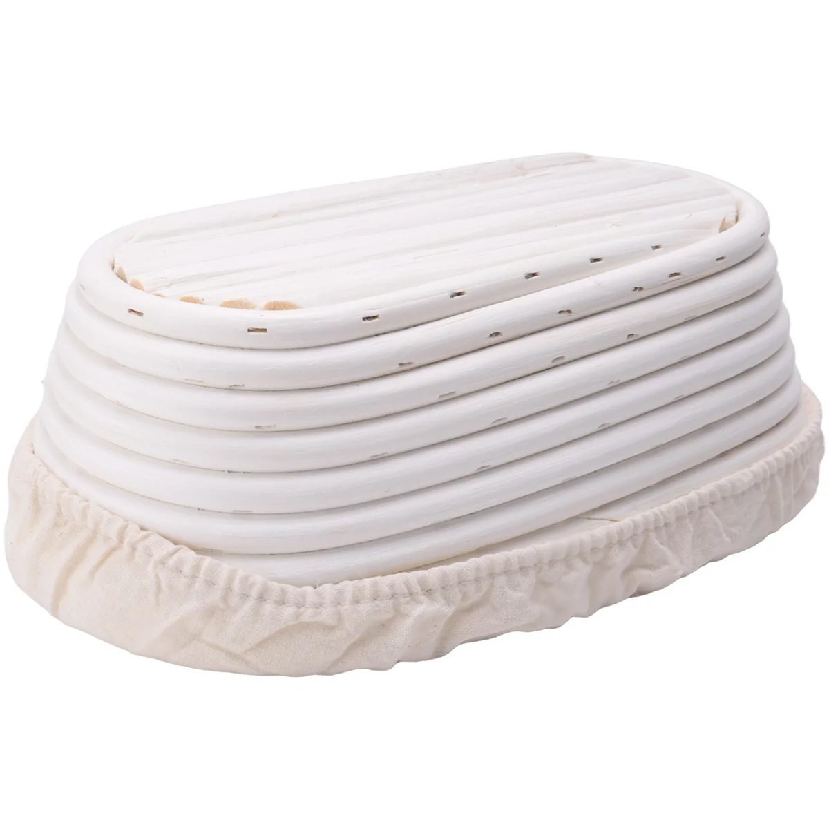 

Banneton Proofing Basket Set - Artisan Sourdough Bread Bakery Basket,Dough /Cutter & Brotform Cloth Liner