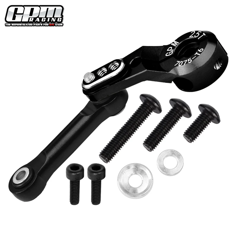 GPM Aluminum 7075 Tie Rod+25T Servo Horn For TRAXXAS Sledge Notorious Outcast Mojave