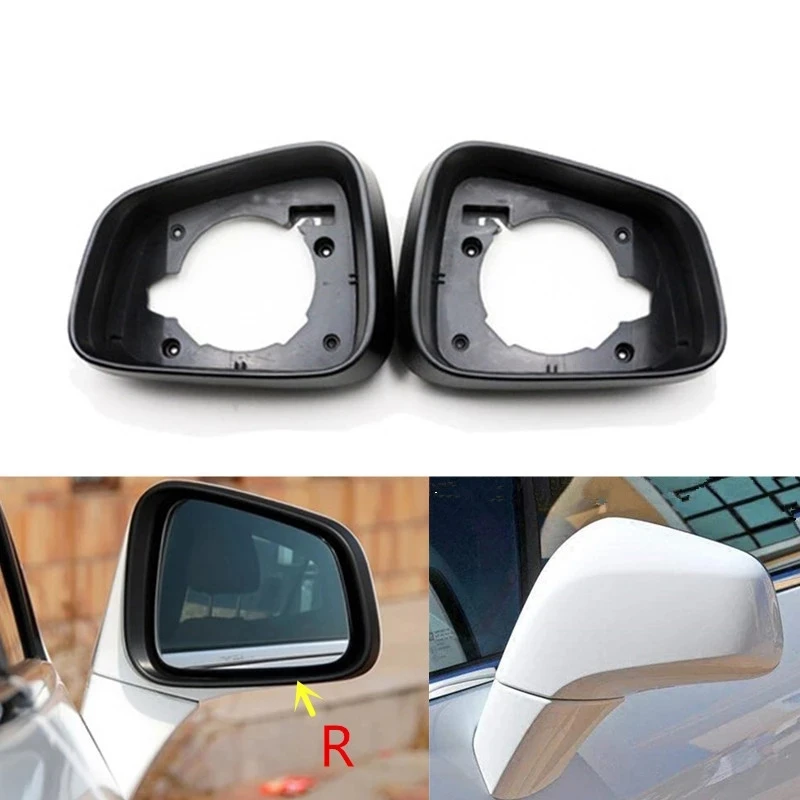 Car Left Side Rearview Mirror Reversing Side Mirror Trim for Opel Mokka X 2013-2018