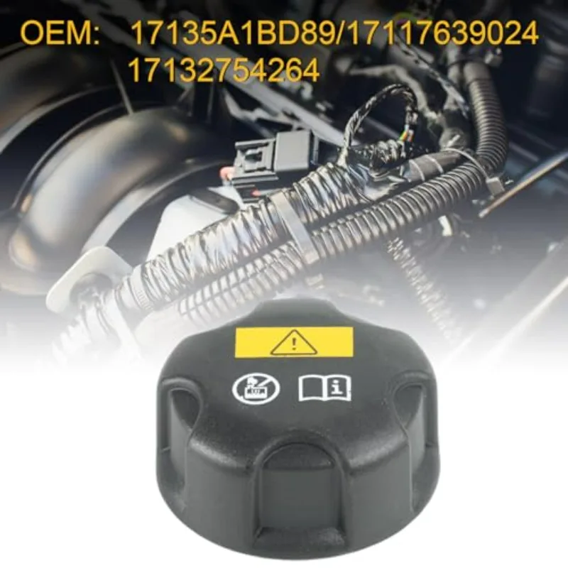 17117639024 Car Expansion Tank Radiator Cap for BMW 2008-2013 X6 X5 750i 550i 650i M6 Alpina B7 for Mini Cooper R56 R55 07-13