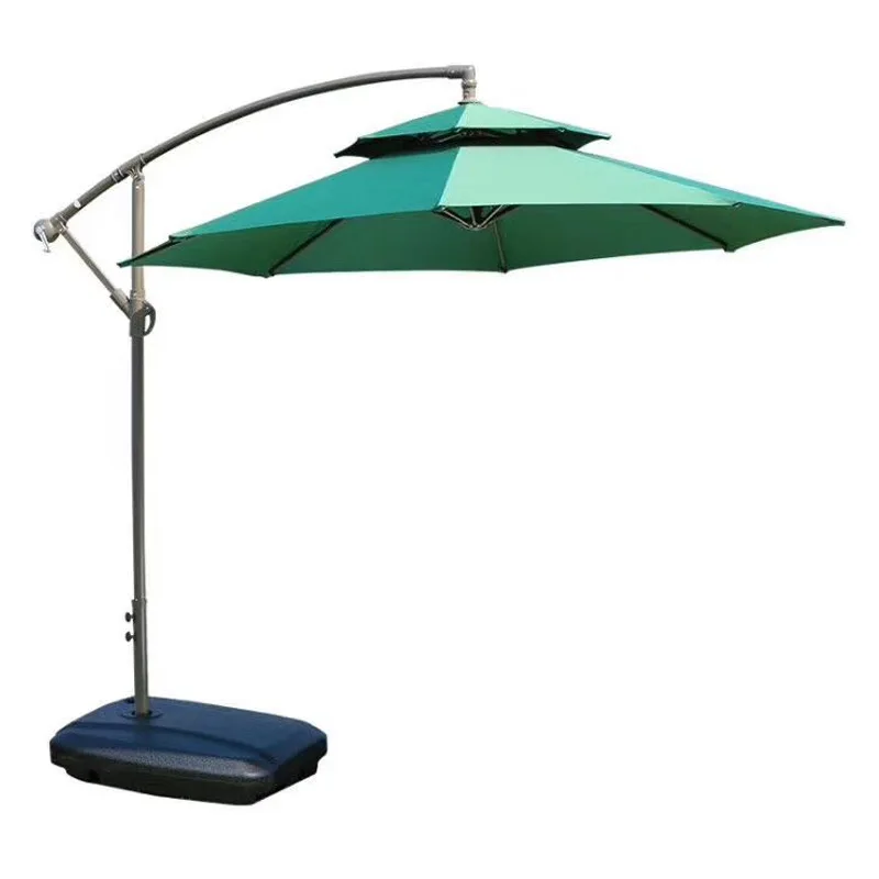 

Outdoor parasol banana umbrella big sun courtyard villa scenic spot