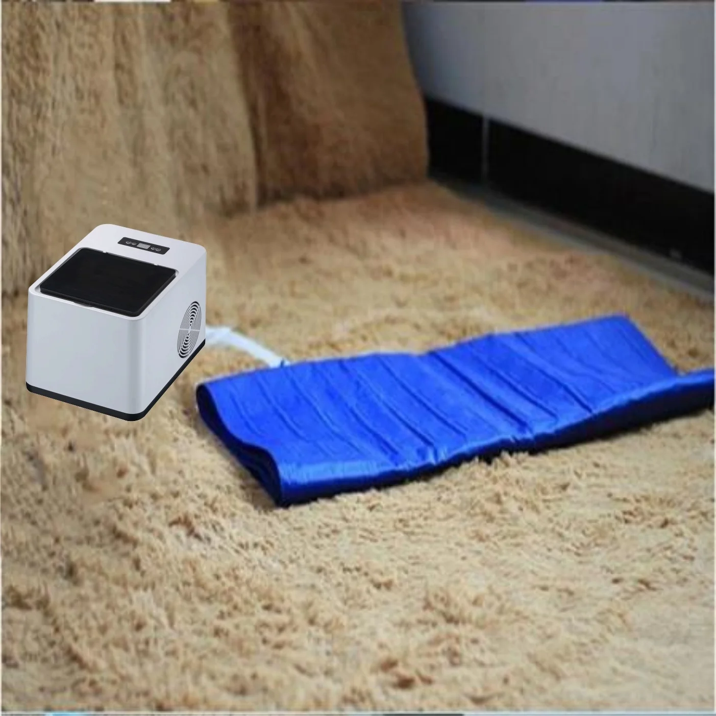 Portable Indoor Bed Air Cooler Home and Outdoor Mattress Air Conditioner Bed Cooling System Cooling Bed Pad for Night Sweats