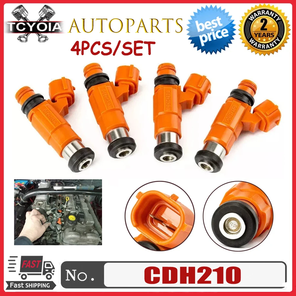 OEM 4 unids/lote inyectores de combustible marino INP771 CDH210 para fueraborda Yamaha 115 HP CDH210 INP771 15710-65D00 68V-8A360-00-00