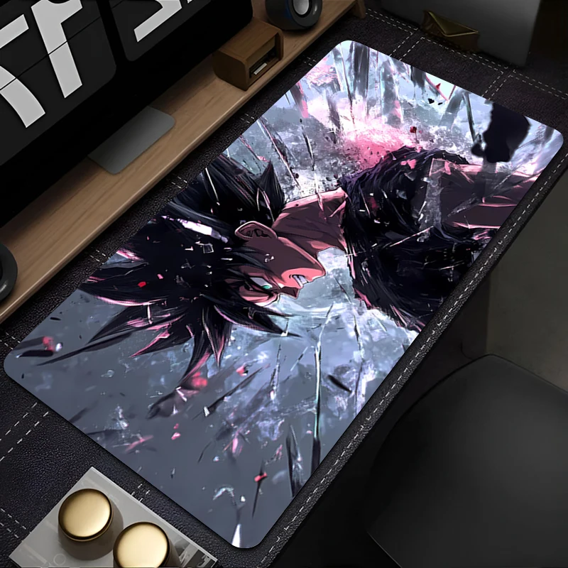 Mouse Pad Gamer Dragon Ball Anti-slip Cartoon Anime Desk Mat Gaming PC Accessories Computer Large Mousepad Extended Keyboard Mat