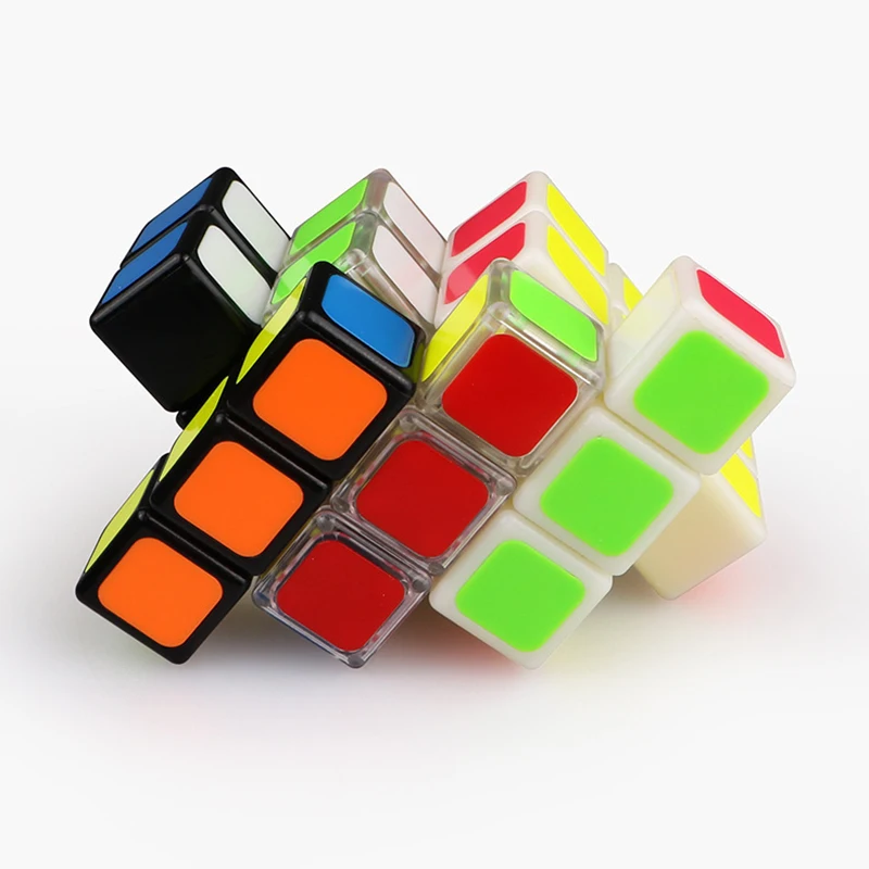 Qiyi 1x3x3 Magic Speed Cube Stickerless 3x3x1 puzzle Cubo Magico Twist  133 Cube Education Toys For Children