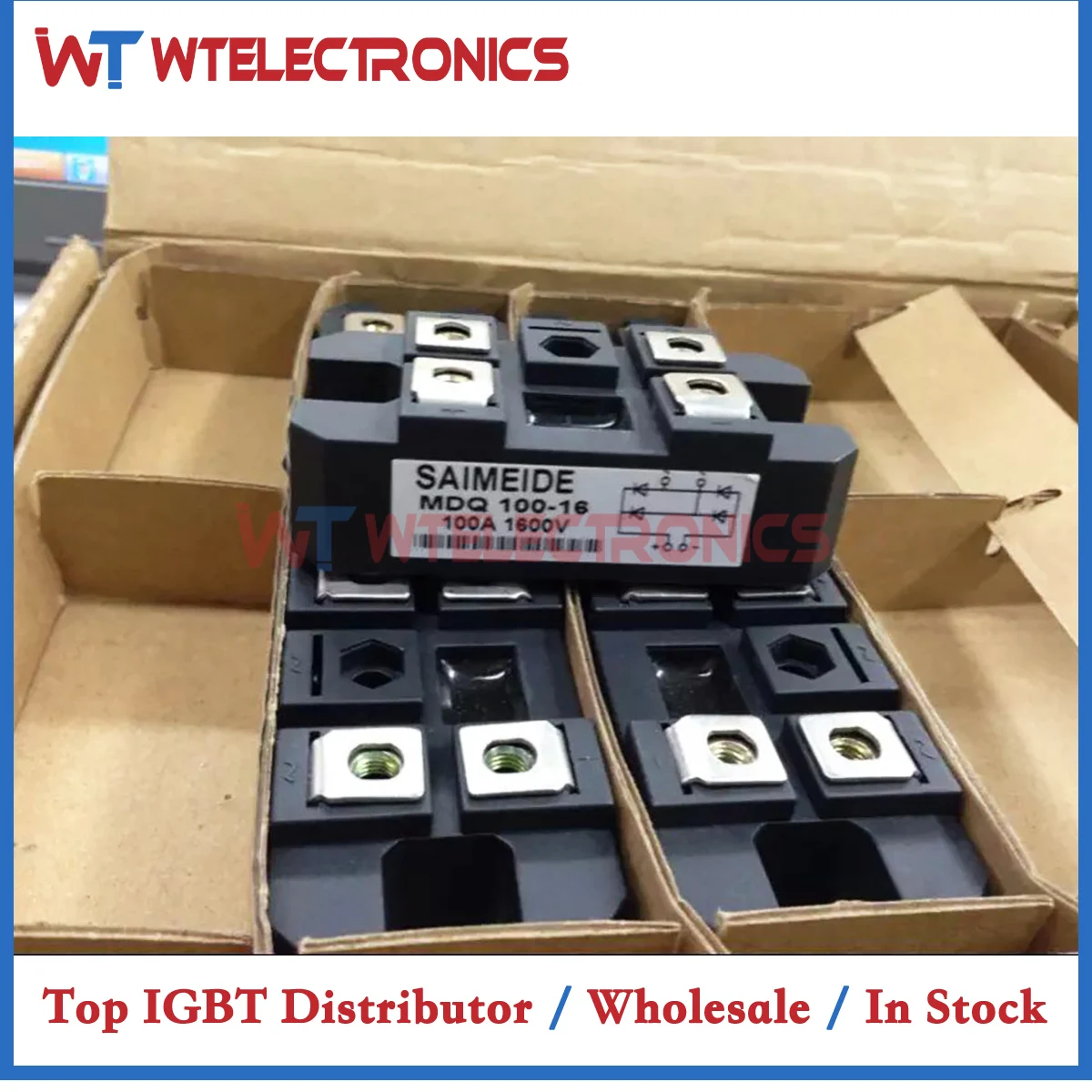 

MDQ 100-16 New Original MDQ 100-16 Diode Bridge Rectifier MDQ100 16 MDQ10016