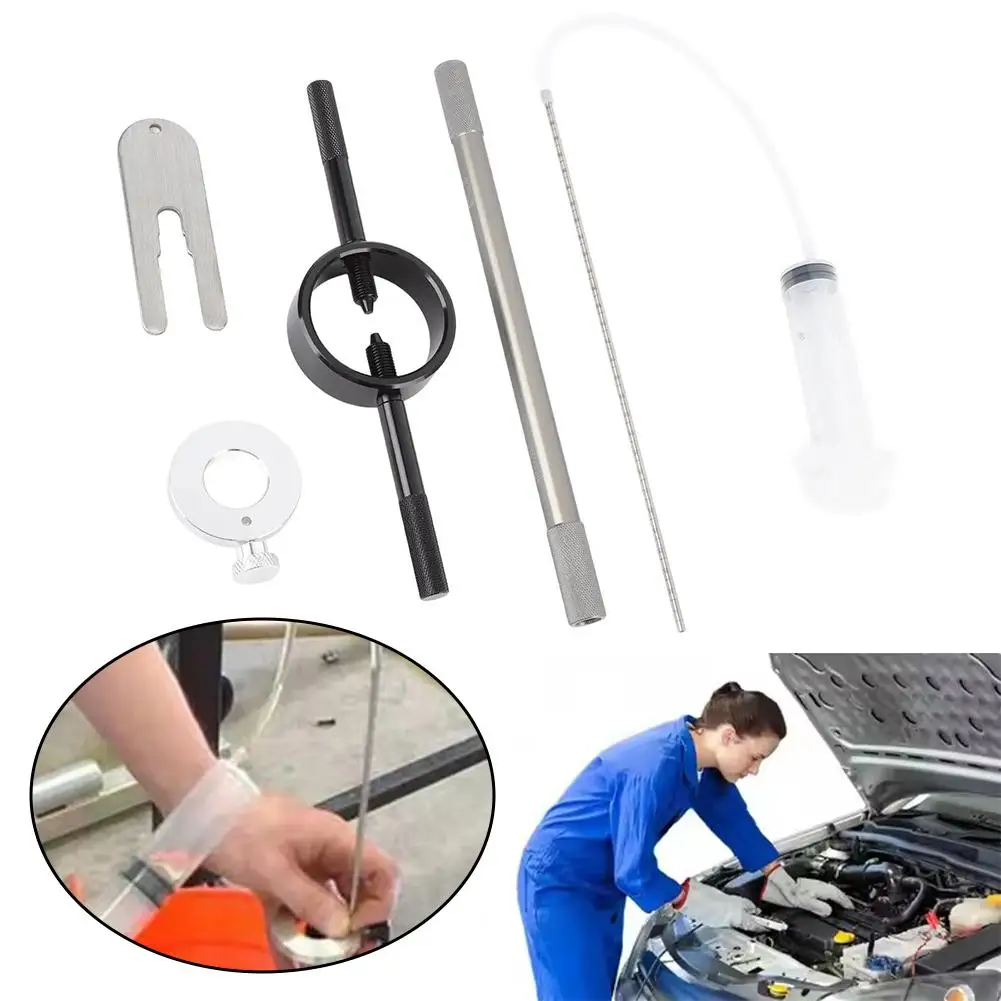 Universal Motorcycle Fork Service Tool Kit High Precision Fork Oil Fork Repairing Level Tools Compressor New Tool Spring an Y8Z8
