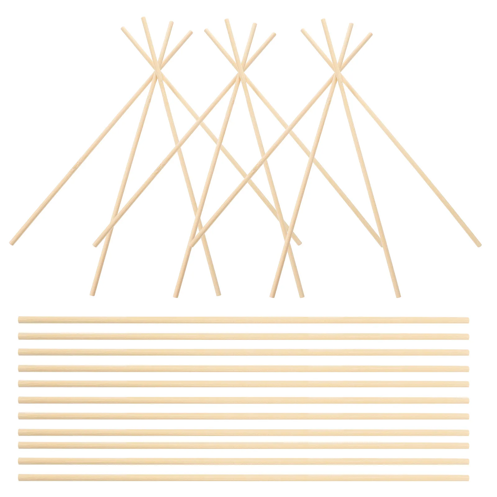 

50 шт. деревянных палочек-зажимов для моделей, держателей для раскрашивания, позиционирования мелких деталей, набор для рукоделия и DIY, деревянные палочки