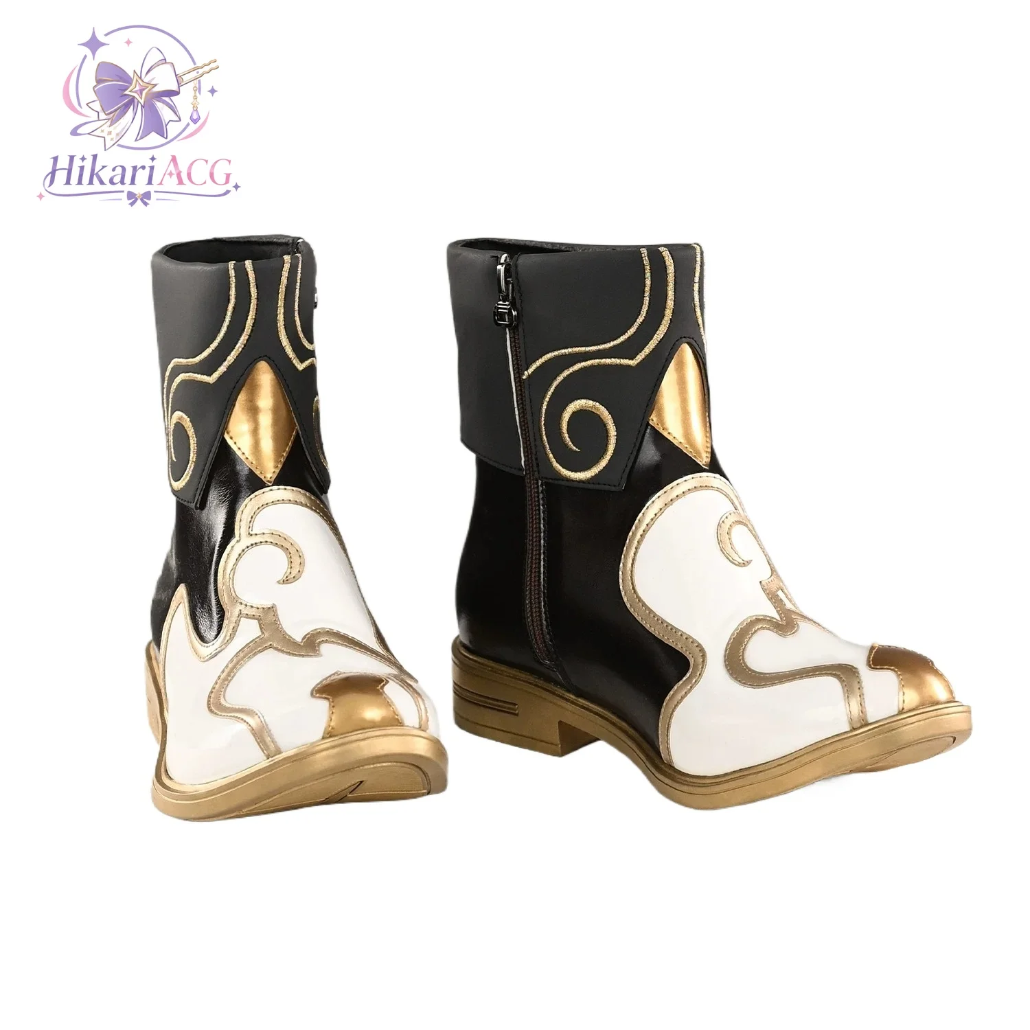 Disfraz de Anime para el Juego Honor of Kings, Zapatos de Cosplay de Li Xin, Accesorios de Wen Xin Jian, Accesorios para Hombre y Mujer, para Representaciones Escénicas y Carnaval