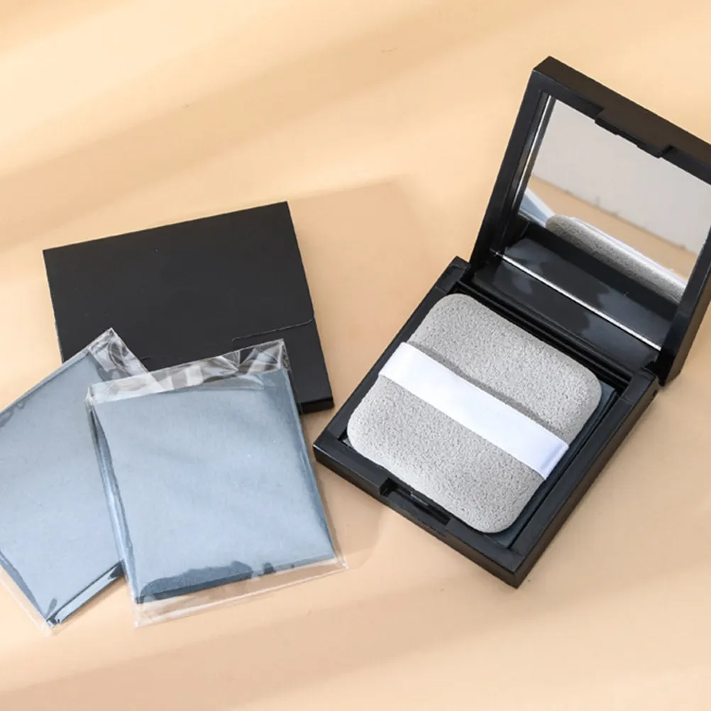 

Набор матирующих салфеток для лица с пуховкой для контроля жирности кожи