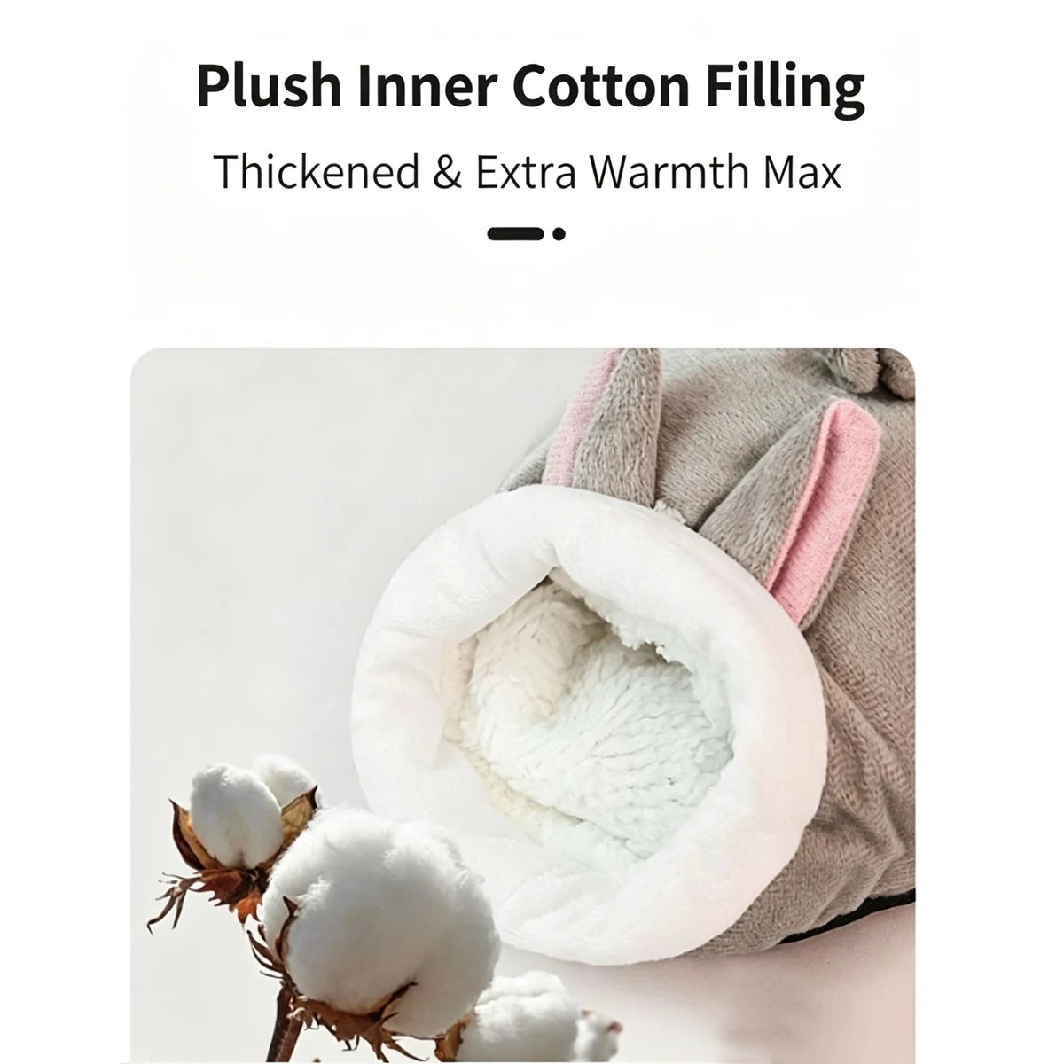 Plush Hamster Sleeping Bag 4