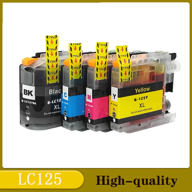 

LC127 LC125 127XL 125XL Совместимый картридж 127XL для Brother для Brother MFC-J4410DW/J4510DW/J4610DW/J4710DW/DCP-J4110