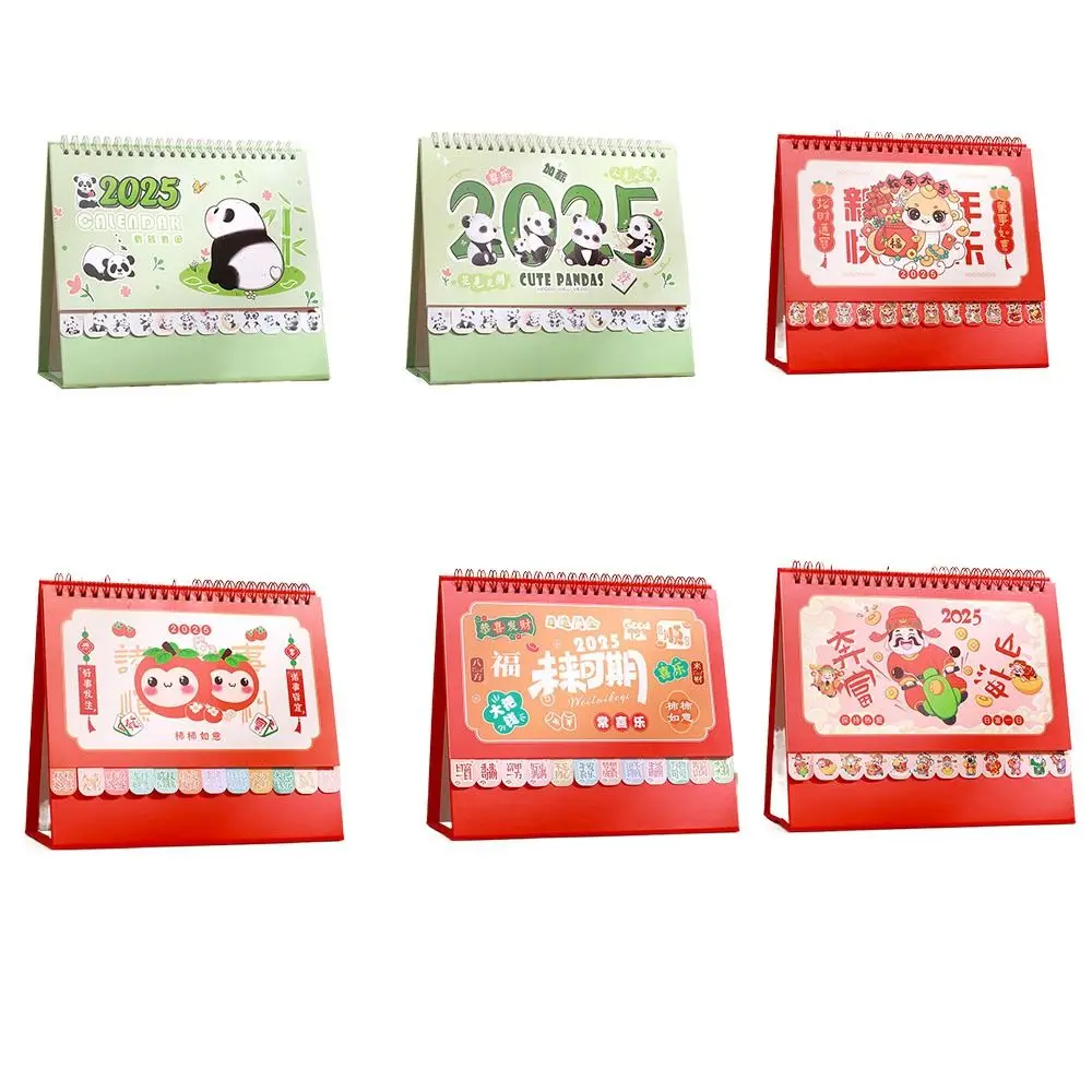 

Standing Flip 2025 Desk Calendar Daily Monthly Planning Standing Flip Monthly Calendar Schedule Panda Desktop Calendar