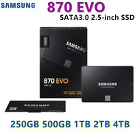 Original SAMSUNG SSD 870 EVO SATA 3.0 SSD 205GB 500GB 1TB 2TB 2.5 \