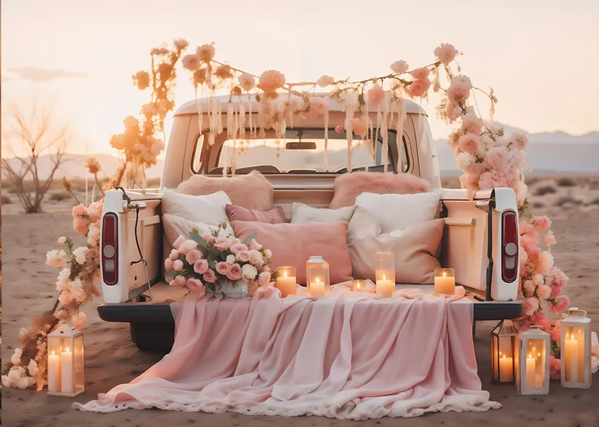 Mehomond Hochzeits reise Hintergrund Fotografie Valentinstag Ballon romantische Verlobung feier Hintergrund Blume Pailletten Dekoration Requisiten