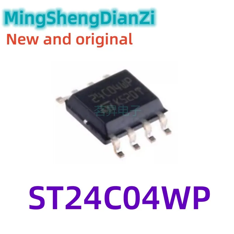 20pcs st24c04wp 24 c04 st24c04 24 c04wp sop-8 smd eeprom speicher