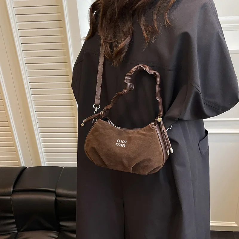 

2025 Women's Vintage Shoulder Bag, Genuine Leather Multi-way Crossbody Purse, Retro Casual Handbag for Daily Outing & Travel