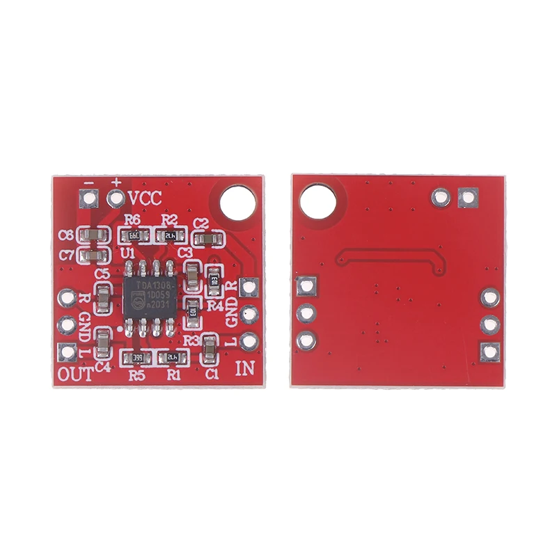 

Stereo TDA1308 Headphone Amplifier Board Headset Amp Preamplifier Board Module 3V-6V Can Be Used As A Preamplifier