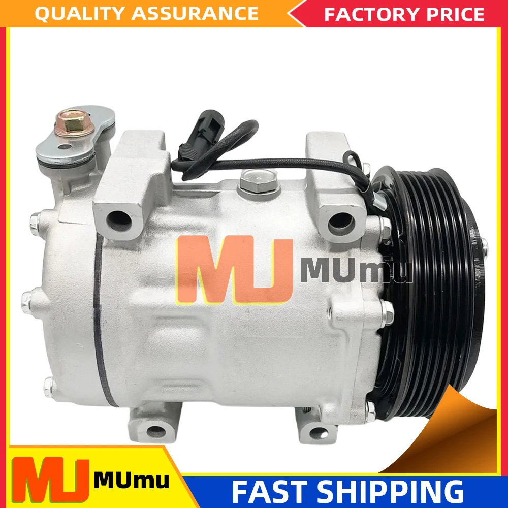 

SD7V16 AC Compressor for Alfa Romeo 147 156 2.0L Fiat Bravo Coupe Stilo 60629417, 60653652 60814396 71721751 71721752 71781783
