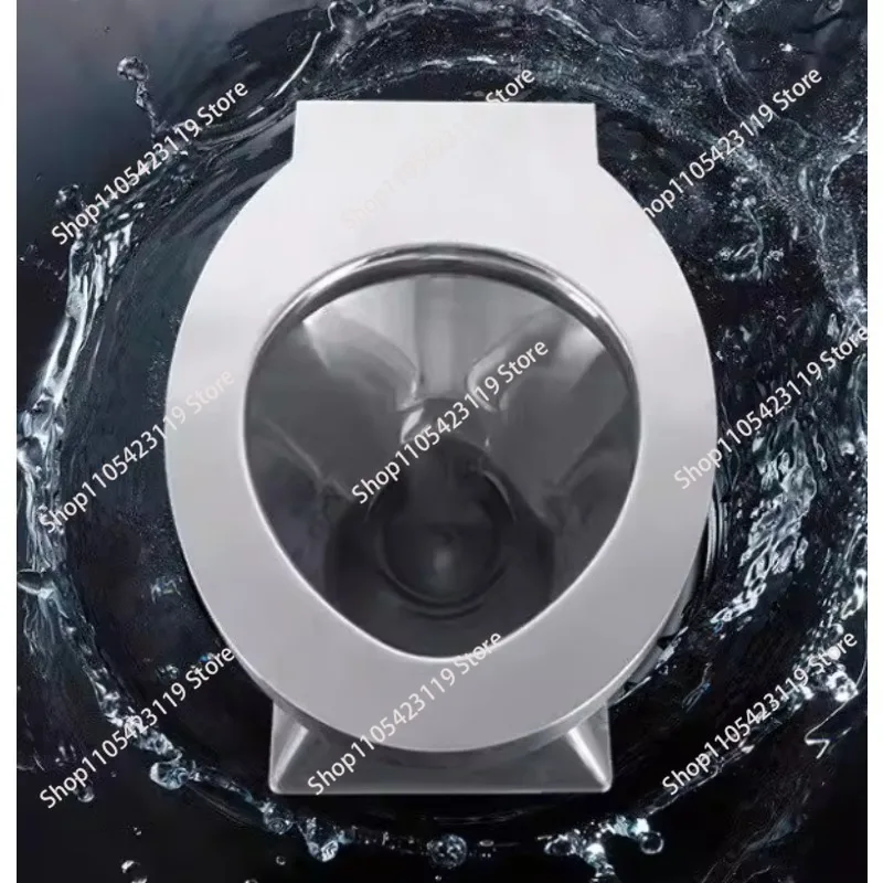 Suitable For RV Toilet 304 Stainless Steel, Portable All-in-One, Horizontal or Vertical Discharge,  Camper Ca