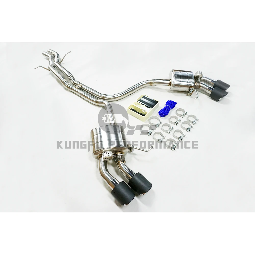 

KUNGFU PERFORMANCE SS304 Top Quality Exhaust System For Macan 3.0T 2018-2021 Catback