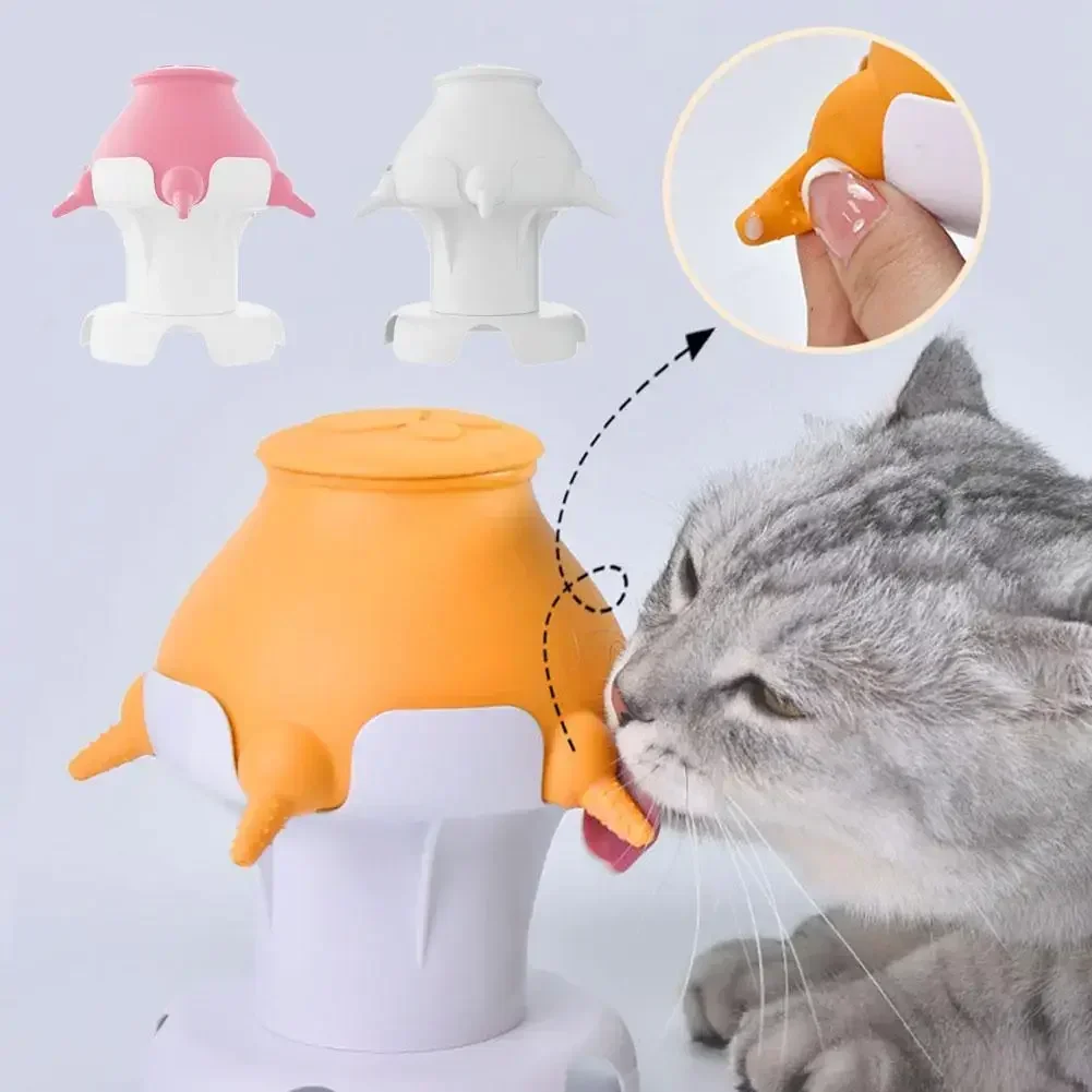 Milk Feeder Puppy Kitten Nipple Feeders 4 Silicone Nipples Feeding Nursing Station Bowl For Kittens Puppies Pet Milk Feeder