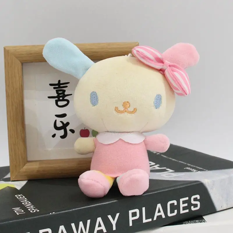 Pluszaki Sanrio Usahana, brzydko-słodkie torby dla dziewczynek, breloczki, zawieszki do plecaków szkolnych dla dzieci, ozdoby na zamek błyskawiczny, zabawki hurtowo
