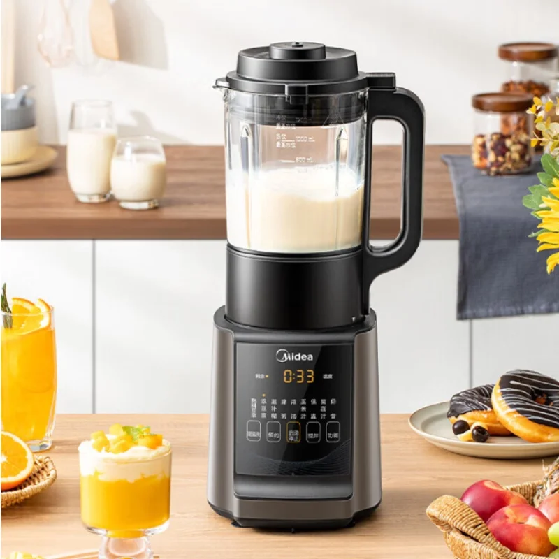 Midea Intelligent Blender - High Speed Juicer Automatic Heating Noise Reduction Multifunctional Soymilk Maker 220V