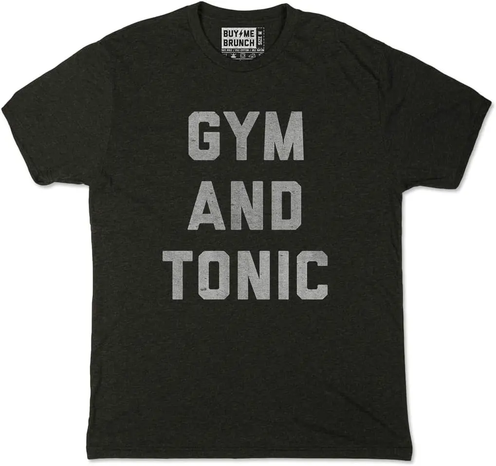 

Buy Me Brunch Gym and Tonic - Funny Gym Workout Weightlifting T-Shirt