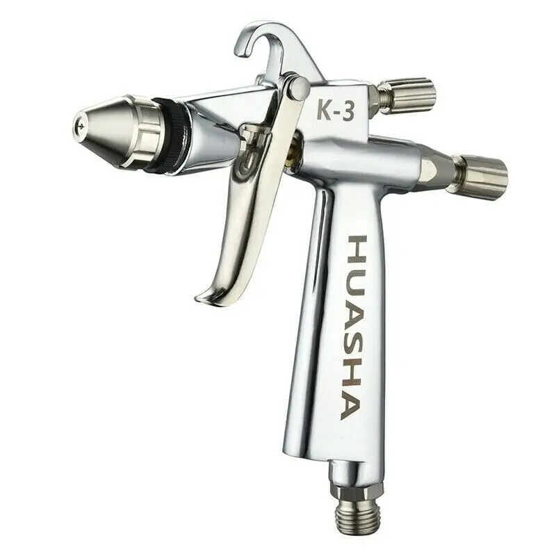 K3 Pneumatic Mini Spray Paint Gun 0.5mm Fine Mist 250ML Spray Guide for Precise Detail Work and Garden Use