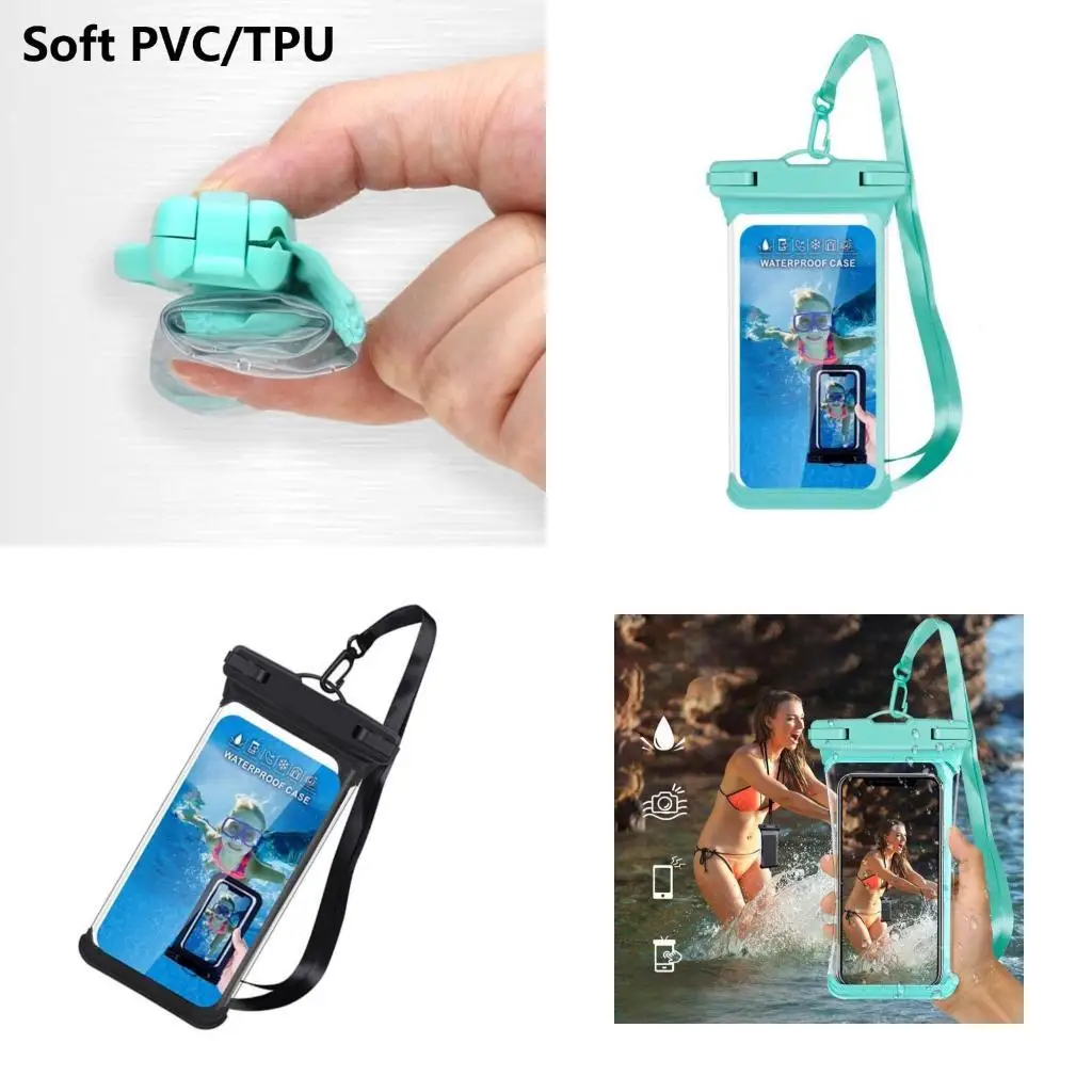 

31BA IPX8 Waterproof Cellphone Dry Bag Storage Compatibility For Various Models
